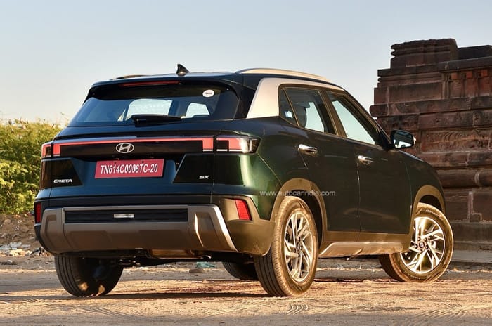 2024 Hyundai Creta rear 2024 Hyundai Creta rear